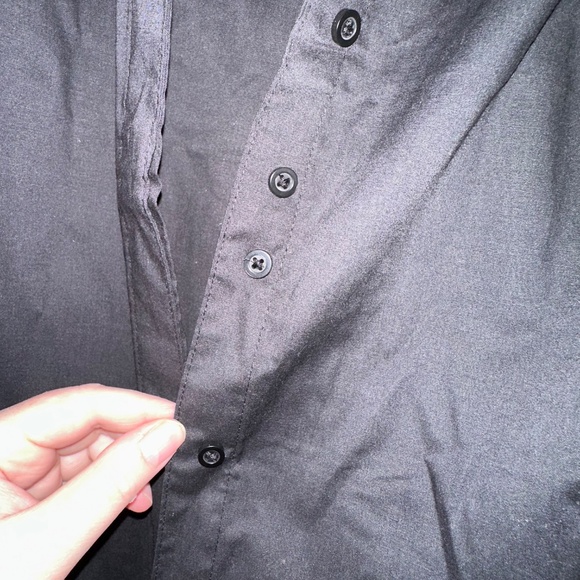 Lee Rider Black Shirt – Size 1X – Medium Sleeve - Picture 5 of 6